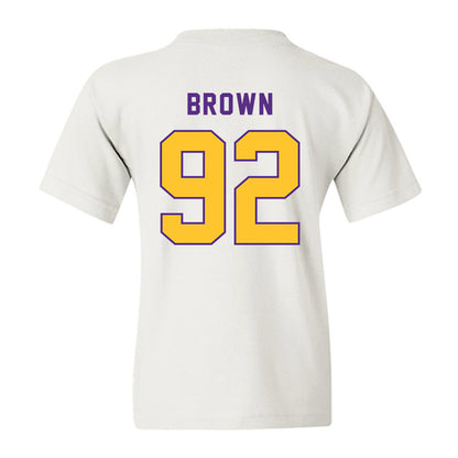 LSU - NCAA Football : Brandon Brown - Classic Shersey Youth T-Shirt-1