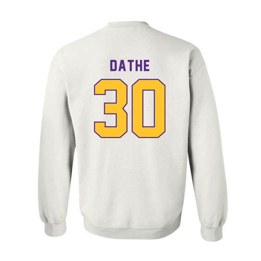 LSU - NCAA Baseball : Dax Dathe - Classic Shersey Crewneck Sweatshirt-1