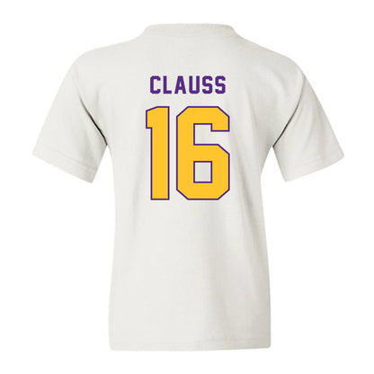 LSU - NCAA Baseball : Ethan Clauss - Classic Shersey Youth T-Shirt-1