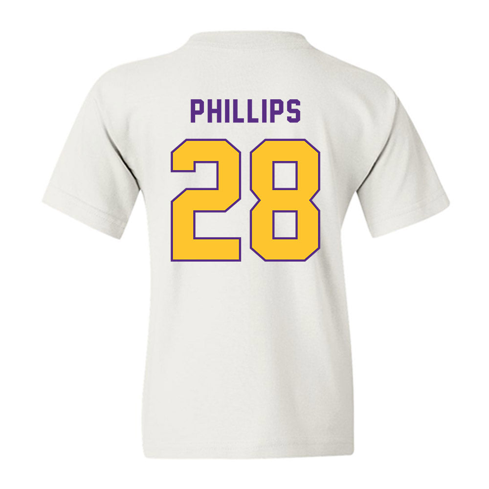 LSU - NCAA Softball : Jada Phillips - Classic Shersey Youth T-Shirt-1