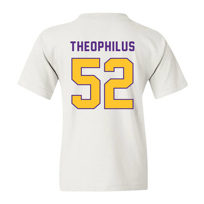 LSU - NCAA Baseball : Zion Theophilus - Classic Shersey Youth T-Shirt-1