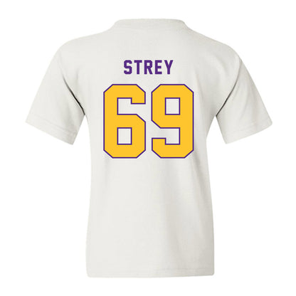 LSU - NCAA Football : Darrin Strey - Classic Shersey Youth T-Shirt-1