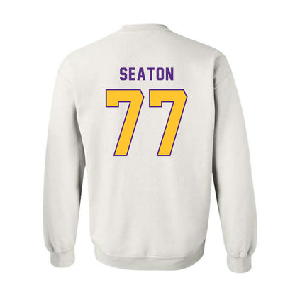 LSU - NCAA Football : Jordan Seaton - Classic Shersey Crewneck Sweatshirt-1