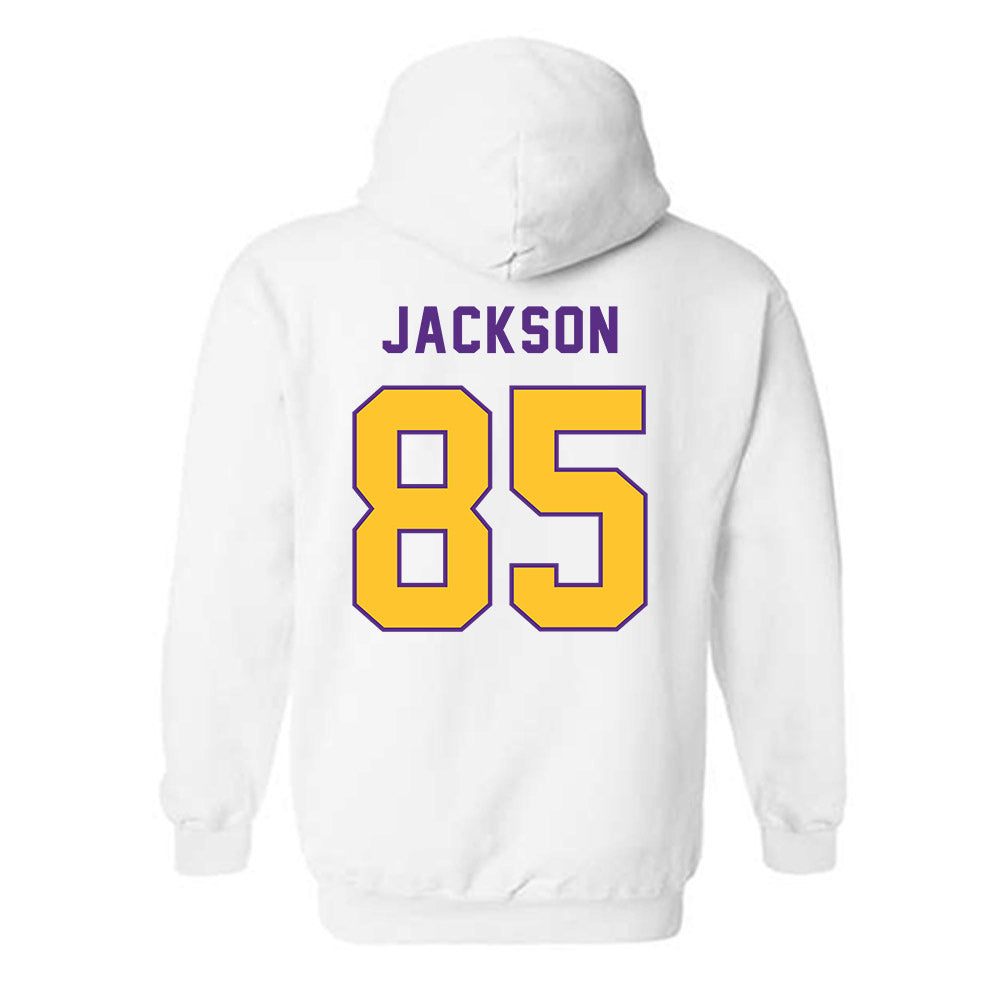 LSU - NCAA Football : Josh Jackson - Classic Shersey Hooded Sweatshirt-1