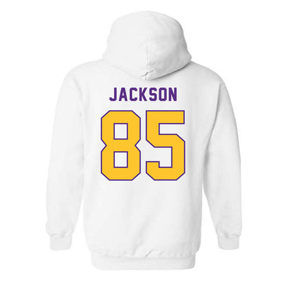 LSU - NCAA Football : Josh Jackson - Classic Shersey Hooded Sweatshirt-1