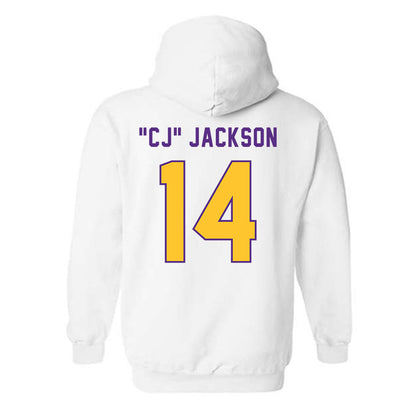 LSU - NCAA Football : Christopher "CJ" Jackson - Classic Shersey Hooded Sweatshirt-1