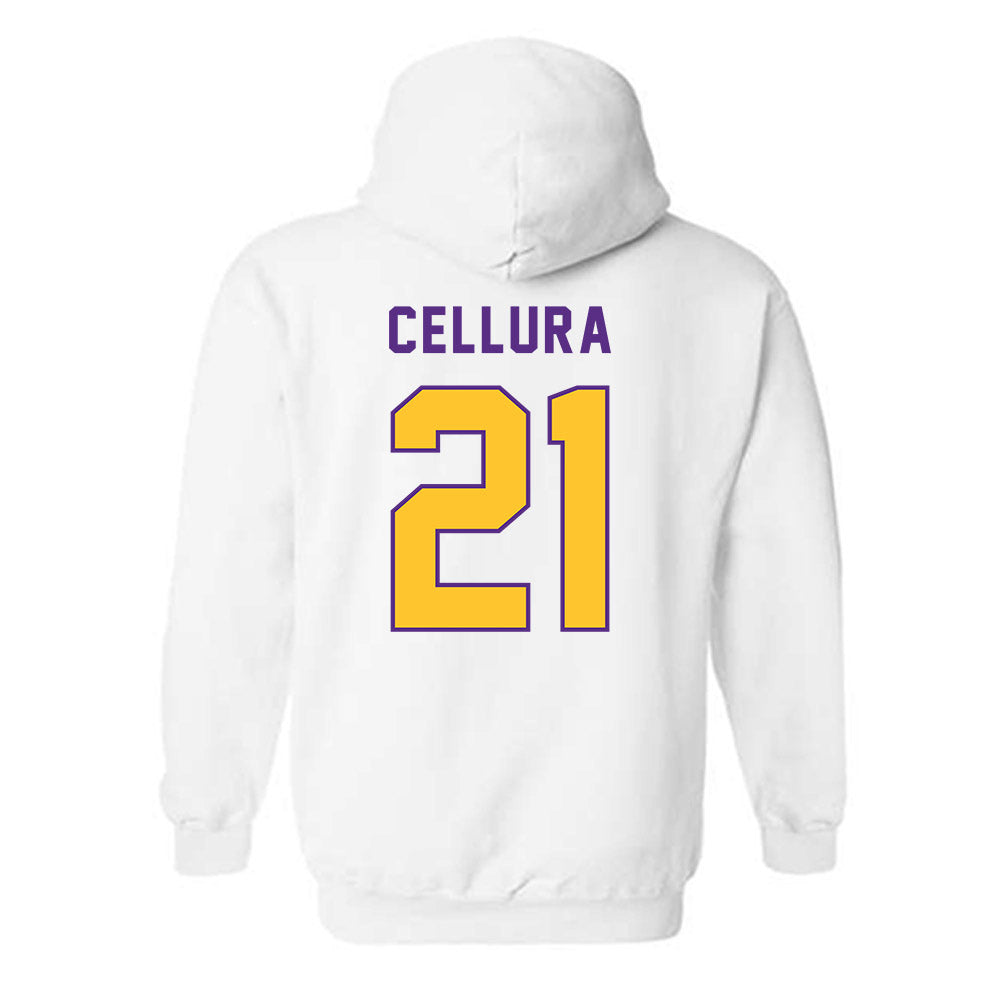LSU - NCAA Softball : Cece Cellura - Classic Shersey Hooded Sweatshirt-1