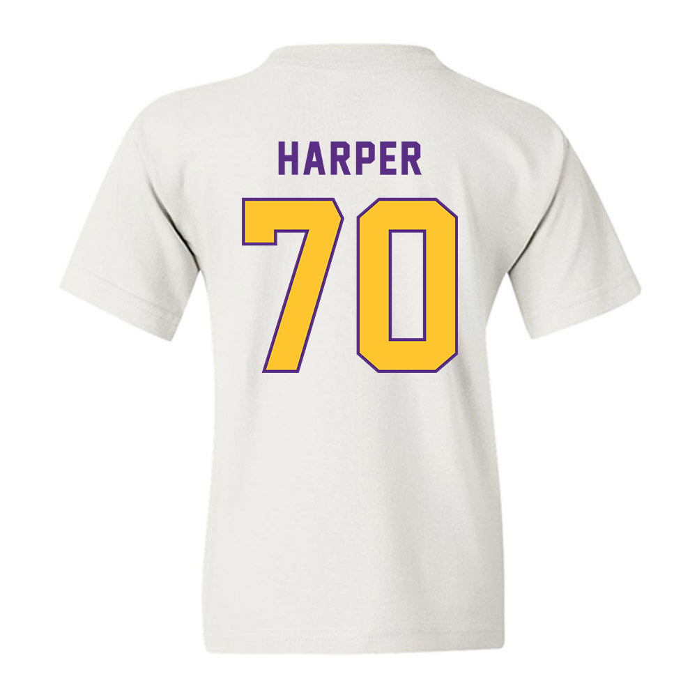 LSU - NCAA Football : Devin Harper - Classic Shersey Youth T-Shirt-1