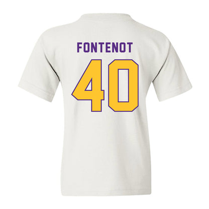 LSU - NCAA Baseball : Grant Fontenot - Classic Shersey Youth T-Shirt-1
