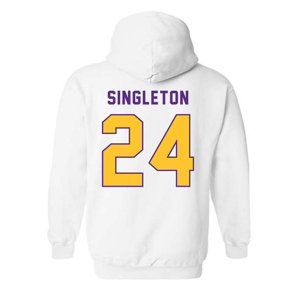 LSU - NCAA Football : Tylen Singleton - Classic Shersey Hooded Sweatshirt-1
