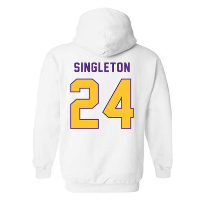 LSU - NCAA Football : Tylen Singleton - Classic Shersey Hooded Sweatshirt-1
