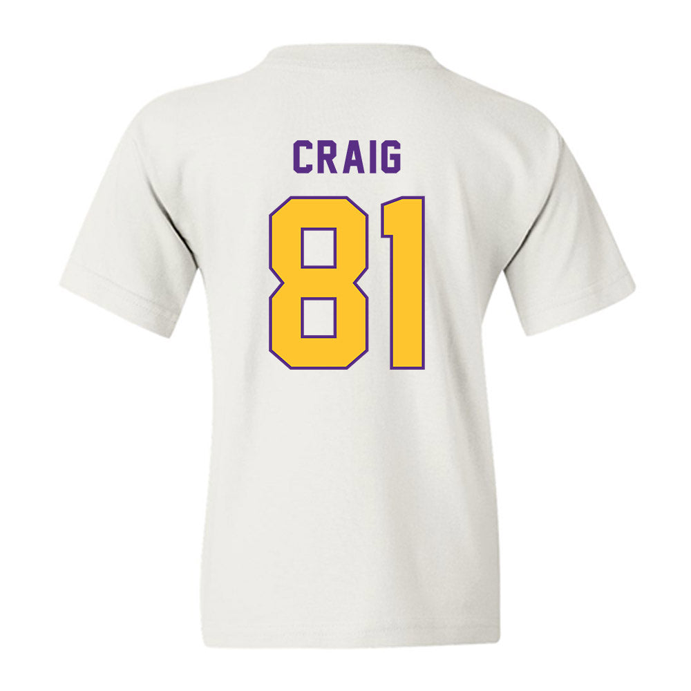 LSU - NCAA Football : Landon Craig - Classic Shersey Youth T-Shirt-1