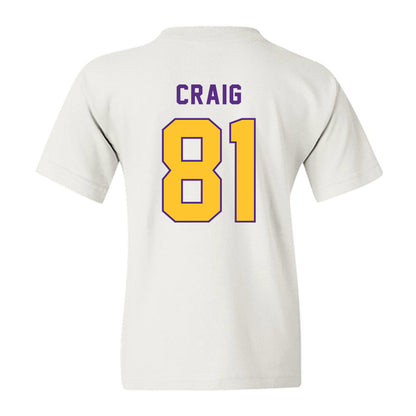 LSU - NCAA Football : Landon Craig - Classic Shersey Youth T-Shirt-1