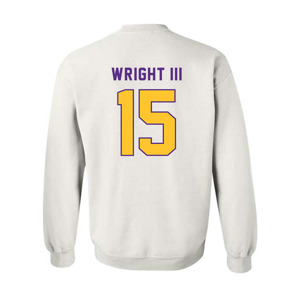 LSU - NCAA Football : Phillip Wright III - Classic Shersey Crewneck Sweatshirt-1
