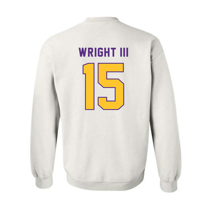 LSU - NCAA Football : Phillip Wright III - Classic Shersey Crewneck Sweatshirt-1