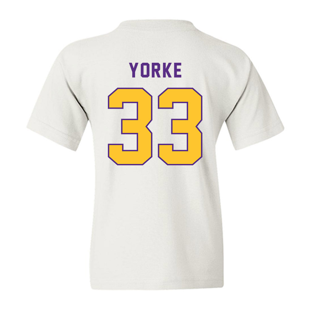 LSU - NCAA Baseball : Zach Yorke - Classic Shersey Youth T-Shirt-1