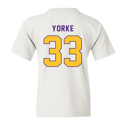 LSU - NCAA Baseball : Zach Yorke - Classic Shersey Youth T-Shirt-1