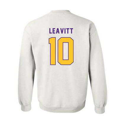 LSU - NCAA Football : Sam Leavitt - Classic Shersey Crewneck Sweatshirt-1
