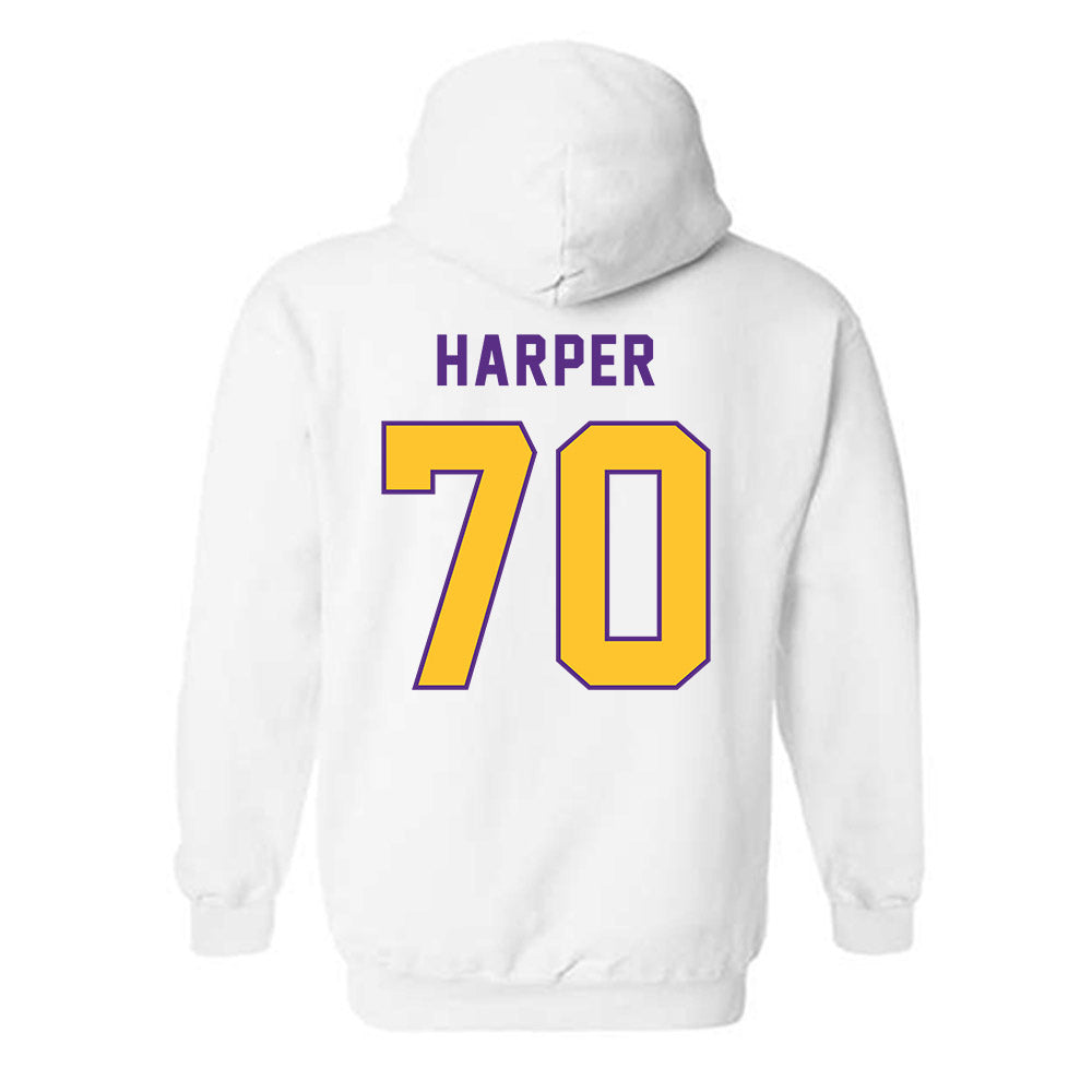 LSU - NCAA Football : Devin Harper - Classic Shersey Hooded Sweatshirt-1