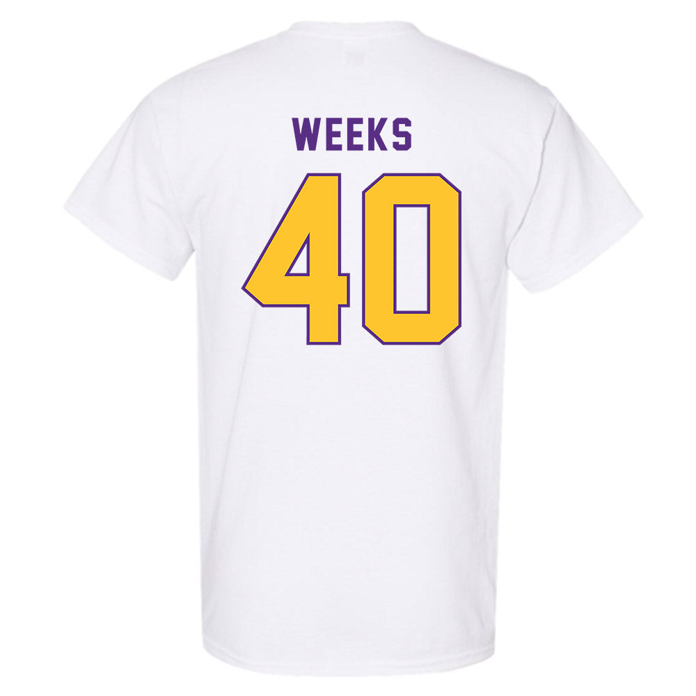 LSU - NCAA Football : Whit Weeks - Classic Shersey T-Shirt-1