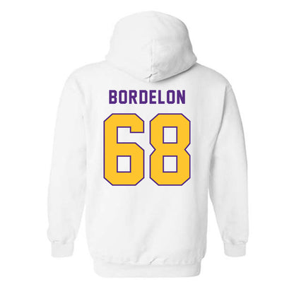 LSU - NCAA Football : Brett Bordelon - Classic Shersey Hooded Sweatshirt-1