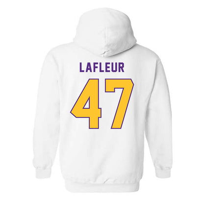 LSU - NCAA Football : JD LaFleur - Classic Shersey Hooded Sweatshirt-1