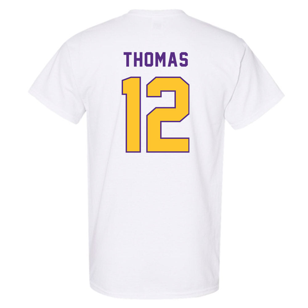 LSU - NCAA Football : Malachi Thomas - Classic Shersey T-Shirt-1