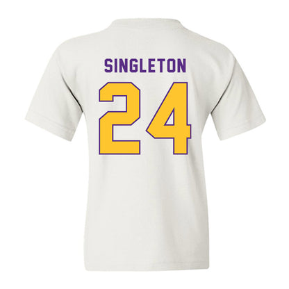 LSU - NCAA Football : Tylen Singleton - Classic Shersey Youth T-Shirt-1