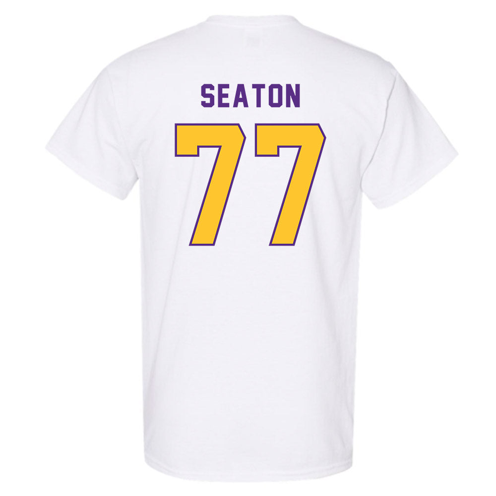 LSU - NCAA Football : Jordan Seaton - Classic Shersey T-Shirt-1