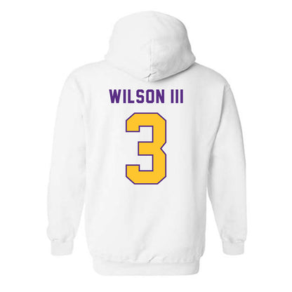 LSU - NCAA Football : Eugene Wilson III - Classic Shersey Hooded Sweatshirt-1