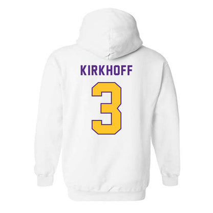 LSU - NCAA Women's Volleyball : Aly Kirkhoff - Classic Shersey Hooded Sweatshirt-1