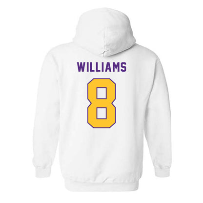 LSU - NCAA Women's Basketball : Jada Williams - Classic Shersey Hooded Sweatshirt-1