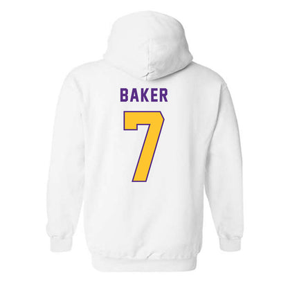 LSU - NCAA Beach Volleyball : Kate Baker - Classic Shersey Hooded Sweatshirt-1