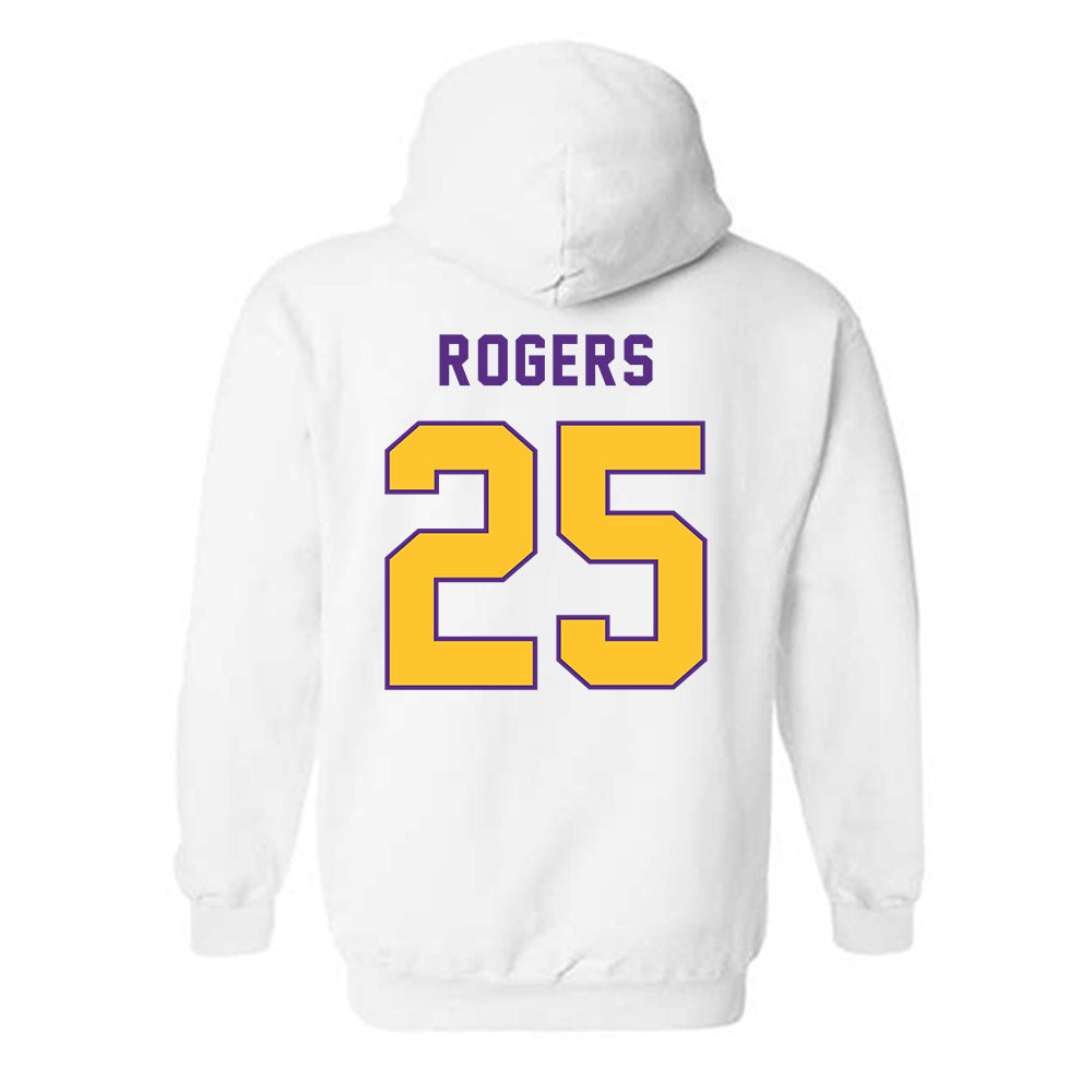 LSU - NCAA Women's Soccer : Senai Rogers - Classic Shersey Hooded Sweatshirt-1