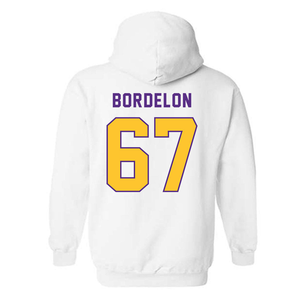 LSU - NCAA Football : Bo Bordelon - Classic Shersey Hooded Sweatshirt-1