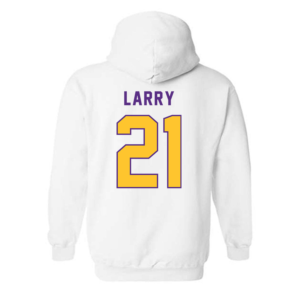 LSU - NCAA Women's Basketball : Chloe Larry - Classic Shersey Hooded Sweatshirt-1