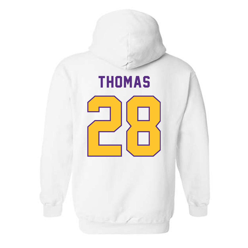 LSU - NCAA Football : Jhase Thomas - Classic Shersey Hooded Sweatshirt-1