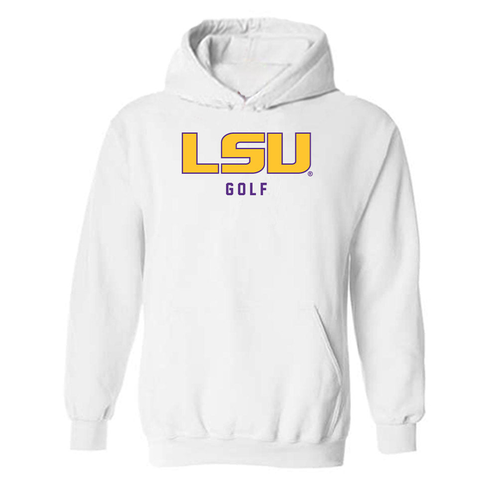 LSU - NCAA Men's Golf : John Doyle - Classic Shersey Hooded Sweatshirt-0