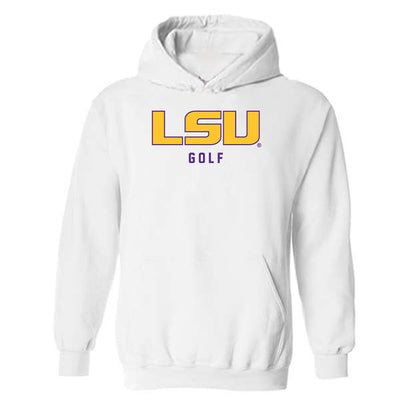 LSU - NCAA Men's Golf : John Doyle - Classic Shersey Hooded Sweatshirt-0