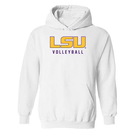 LSU - NCAA Women's Volleyball : Katie Raymer - Classic Shersey Hooded Sweatshirt-0