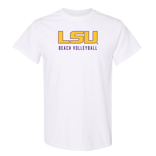 LSU - NCAA Beach Volleyball : Rachel Seneff - Classic Shersey T-Shirt-0