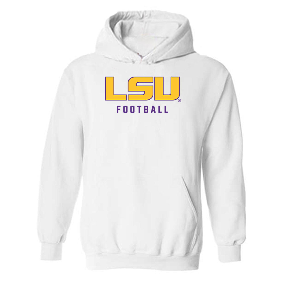 LSU - NCAA Football : Brett Bordelon - Classic Shersey Hooded Sweatshirt-0
