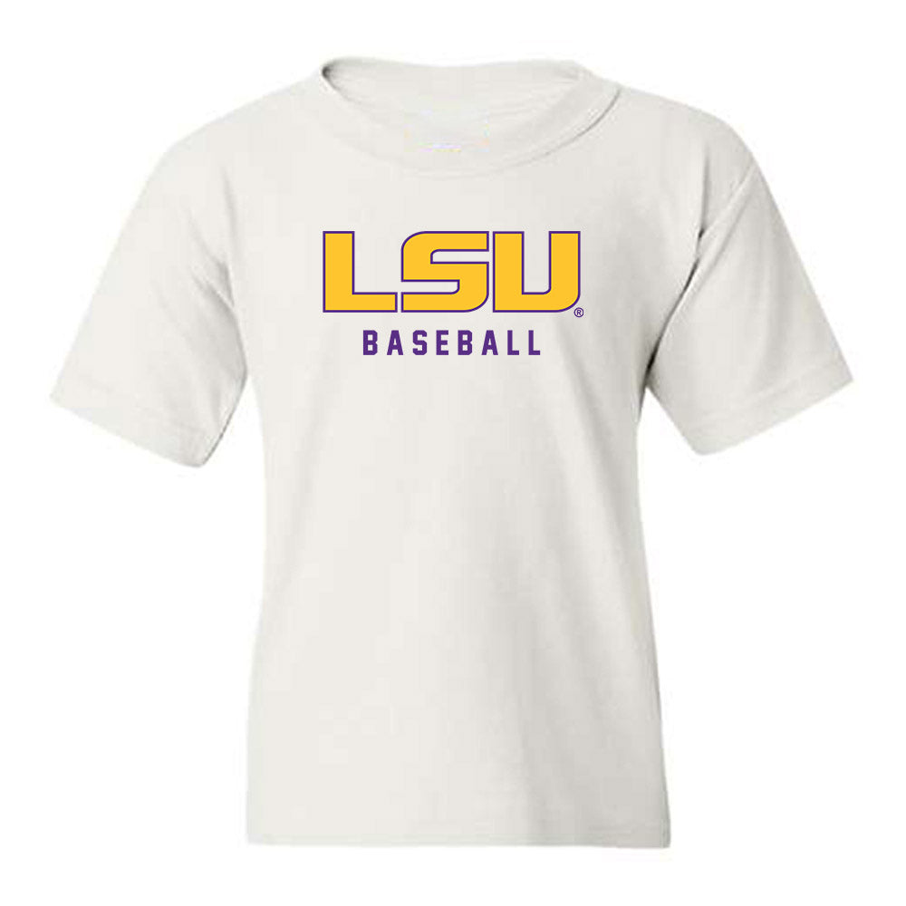 LSU - NCAA Baseball : Cooper Williams - Classic Shersey Youth T-Shirt-0