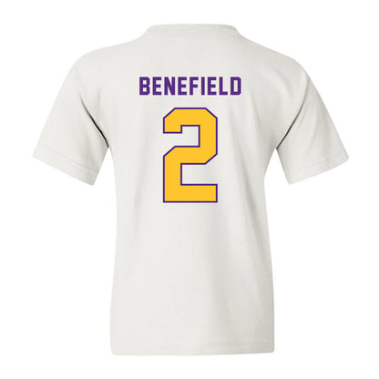 LSU - NCAA Football : Ty Benefield - Classic Shersey Youth T-Shirt-1