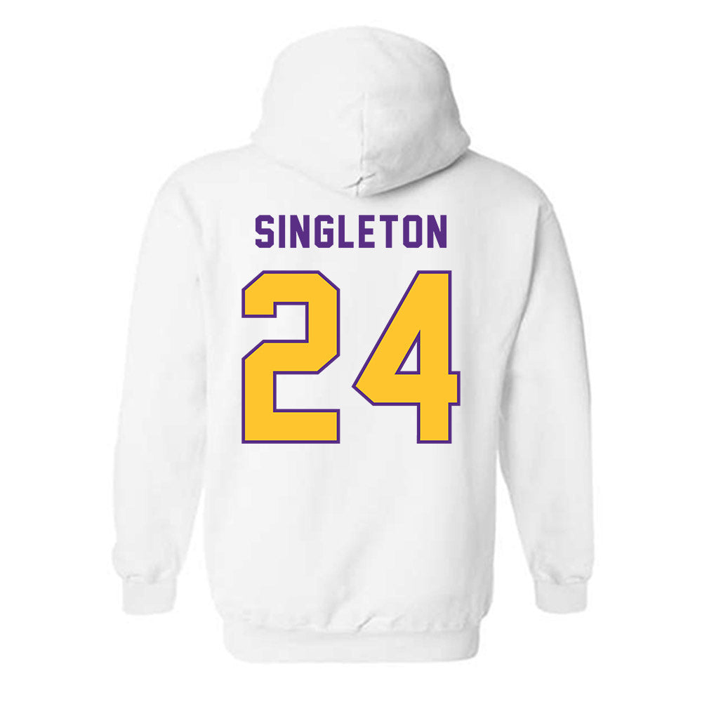 LSU - NCAA Football : Tylen Singleton - Classic Shersey Hooded Sweatshirt-1