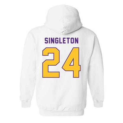 LSU - NCAA Football : Tylen Singleton - Classic Shersey Hooded Sweatshirt-1