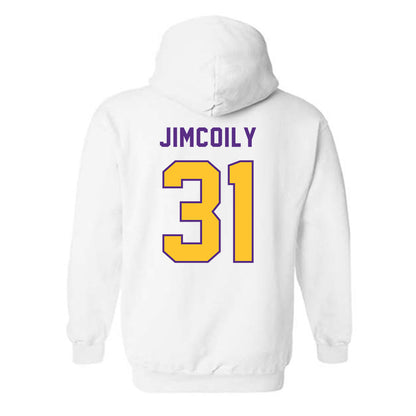 LSU - NCAA Football : CJ Jimcoily - Classic Shersey Hooded Sweatshirt-1