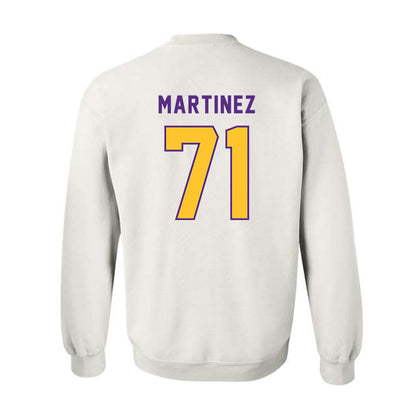 LSU - NCAA Football : Brysten Martinez - Classic Shersey Crewneck Sweatshirt-1