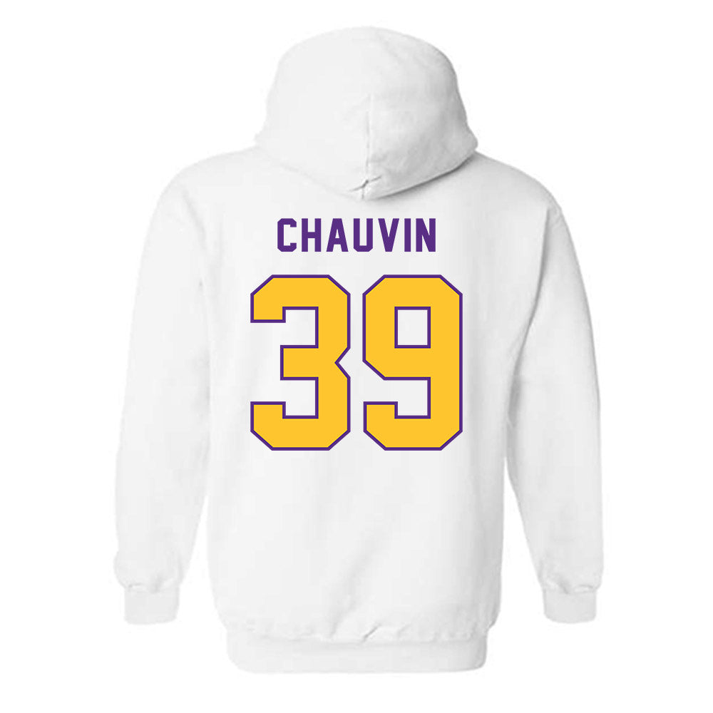 LSU - NCAA Football : Reid Chauvin - Classic Shersey Hooded Sweatshirt-1