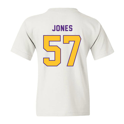 LSU - NCAA Football : Jakolby Jones - Classic Shersey Youth T-Shirt-1